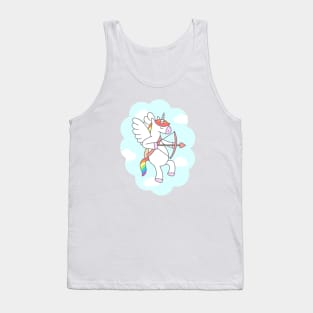 Unicorn Valentine Tank Top